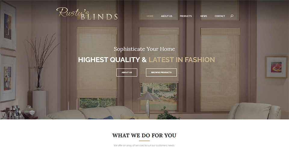 Rusty's Blinds - Blinds Winnipeg - Window Fashions - Interior Decorating